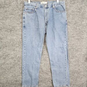 VTG Levis 505 Jeans Mens W38 L32 Blue Denim Regular Fit Light Wash‎ Casual Pants